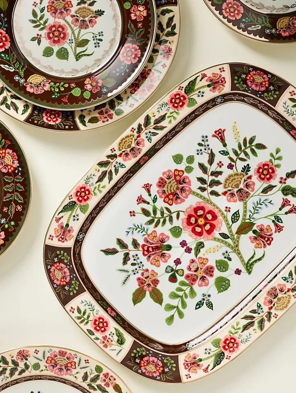 NWT Rifle Paper Co. Gracie Porcelain Large Platter